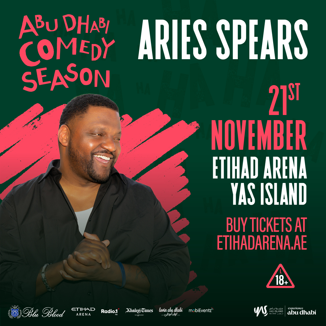 Aries Spears at Abu Dhabi Comedy Season