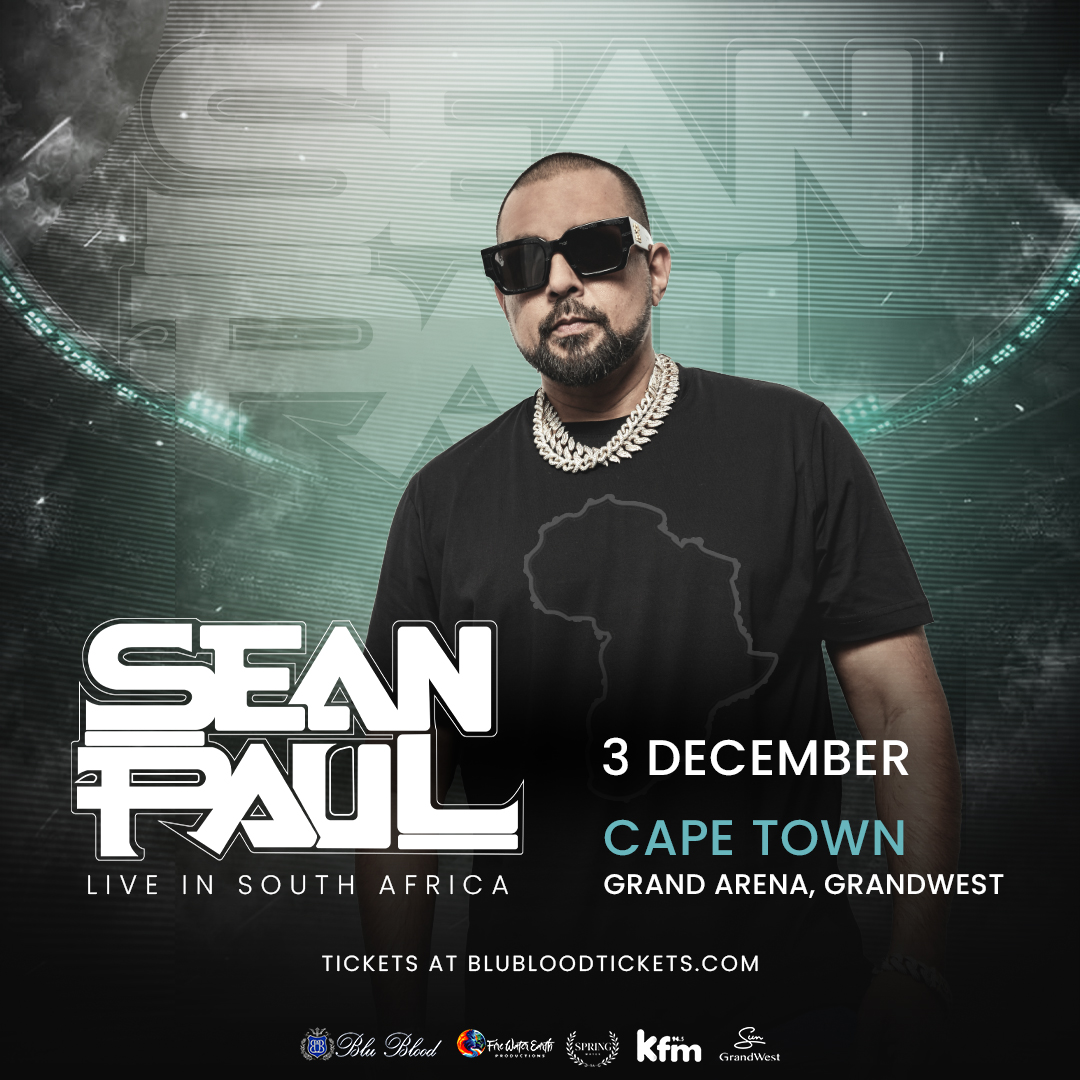 Sean Paul Live in South Africa — Cape Town