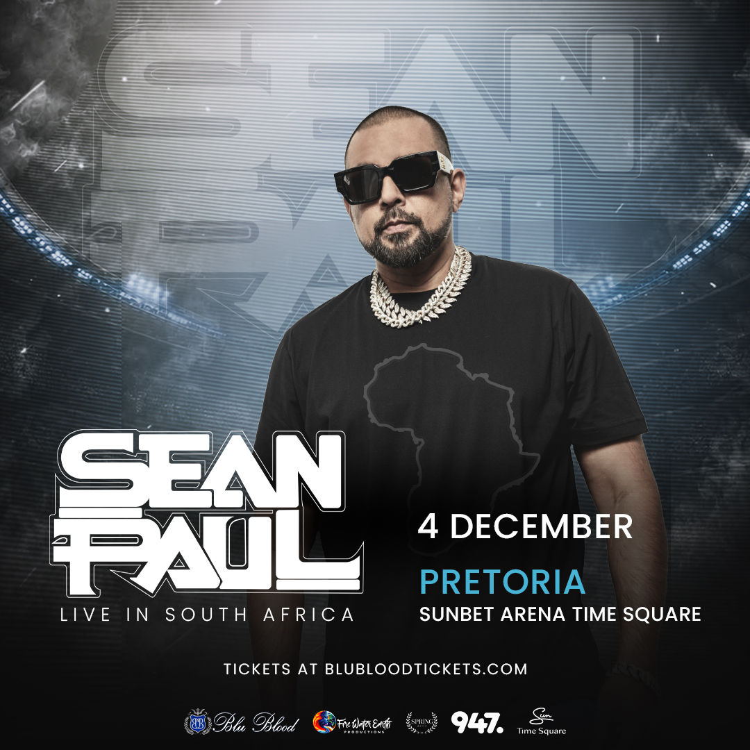 Sean Paul Live in South Africa — Pretoria