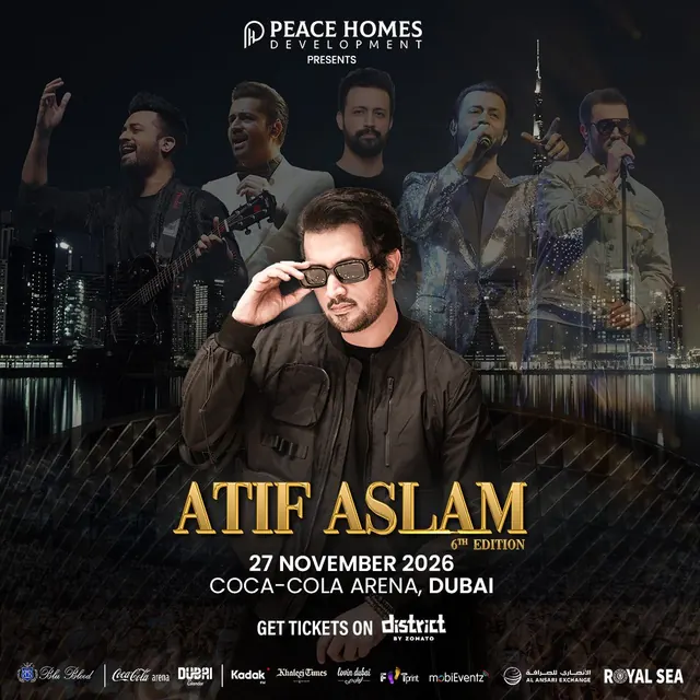 Atif Aslam Live in Dubai