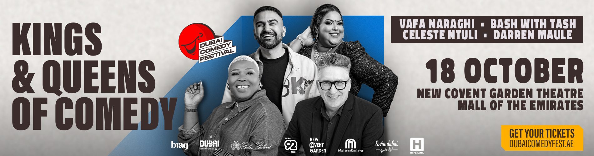 Kings & Queens of Comedy Live at Dubai Comedy Festival