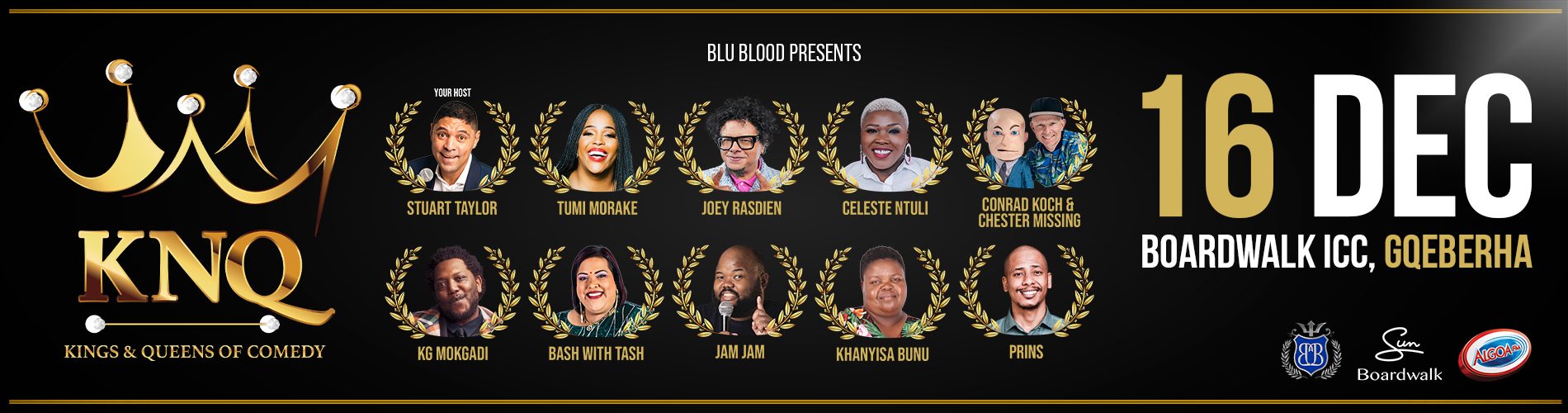 Kings & Queens of Comedy — Gqeberha