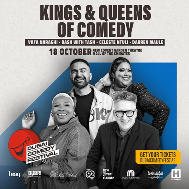 Kings & Queens of Comedy Live at Dubai Comedy Festival
